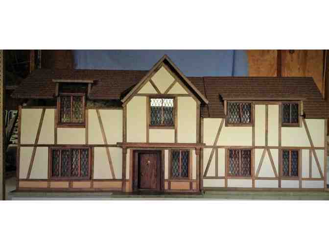 Handmade Tudor Doll House with Furniture and Accessories