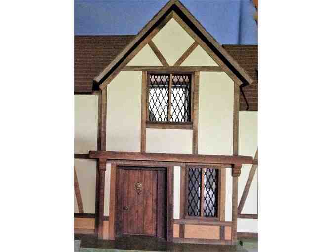 Handmade Tudor Doll House with Furniture and Accessories