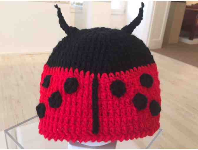 Crochet Children's Hat - Ladybug - Photo 1