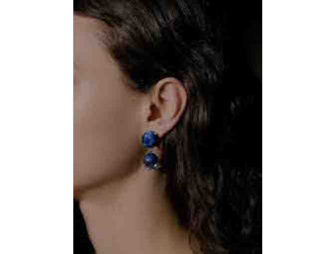 Sodalite Earrings By Sapir Bachar