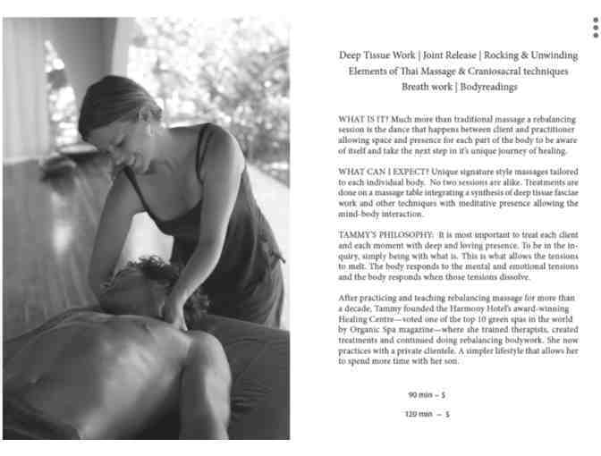 90 minute Massage With Tammy Bennett - Photo 2