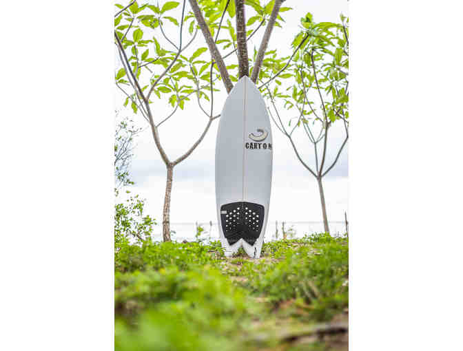 5'10' Custom Carton Twin Fin Surfboard