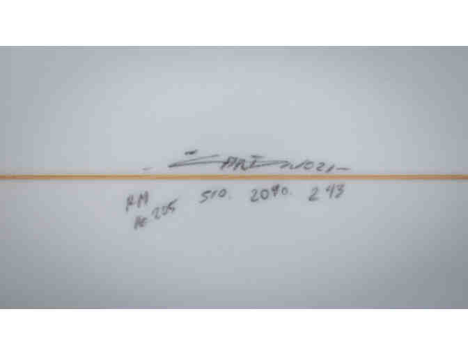 5'10' Custom Carton Twin Fin Surfboard