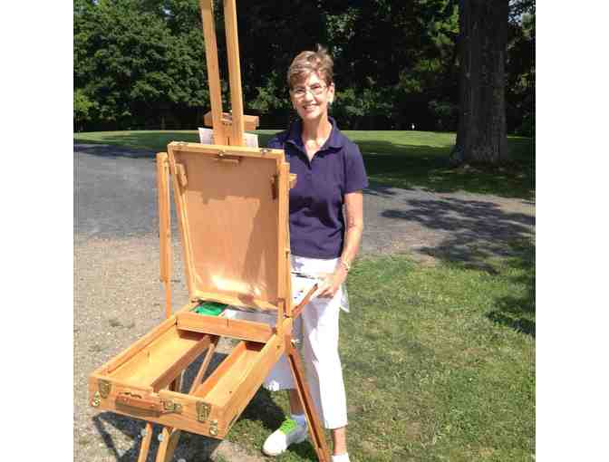 Custom Watercolor Painting by Artist Charlotte Severino