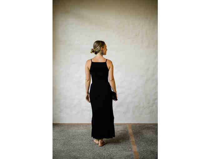 Elizabeth and James Knit Black Dress - Photo 2