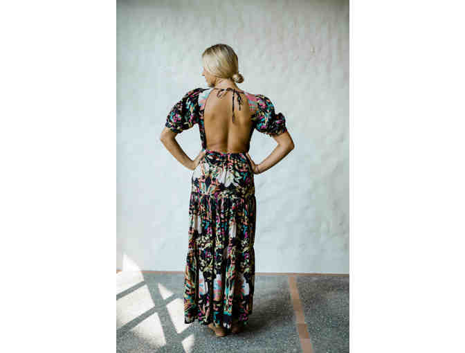 Conditions Apply Floral Backless dress - Photo 2
