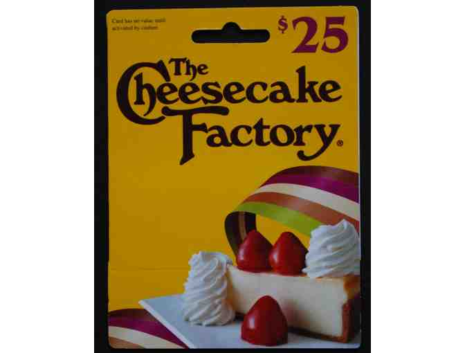 $25 The Cheesecake Factory Gift Card - Photo 1