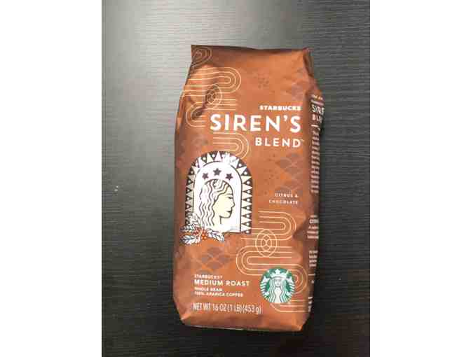 Starbuck's Siren's Blend Whole Been Coffee