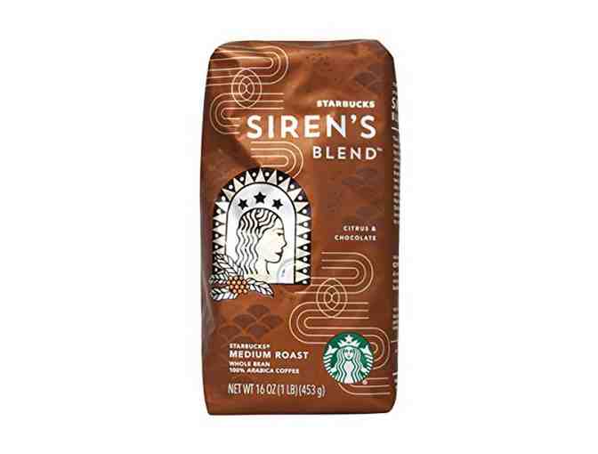 Starbuck's Siren's Blend Whole Been Coffee