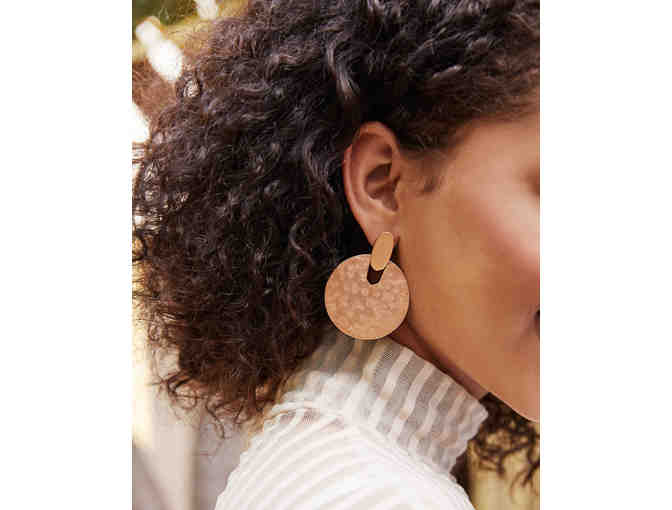 Kendra Scott Didi Statement Earrings In Gold