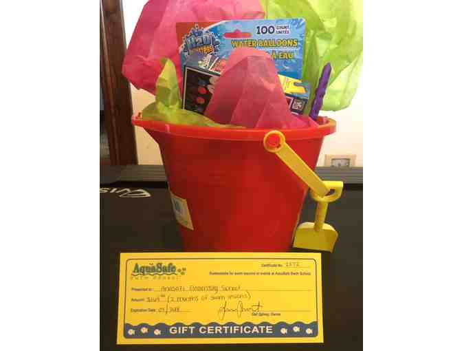 AquaSafe Swim School - 2 Months Free Lessons plus basket of goodies - Photo 1