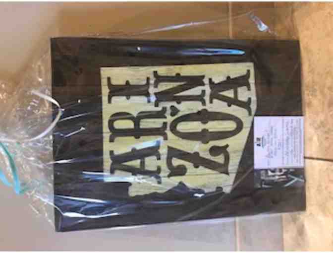 AR Workshop $50 Gift Certificate and Arizona Painted Board