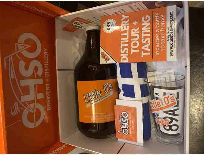 OHSO Brewery and Distillery Gift Box, including $25 Gift Card