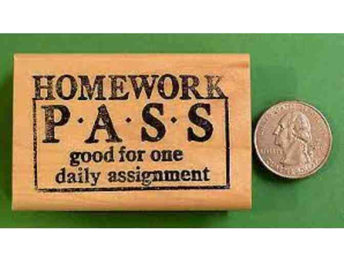 MMS TEACHER DONATION: Mrs. Bodinet- Homework/assignment Pass