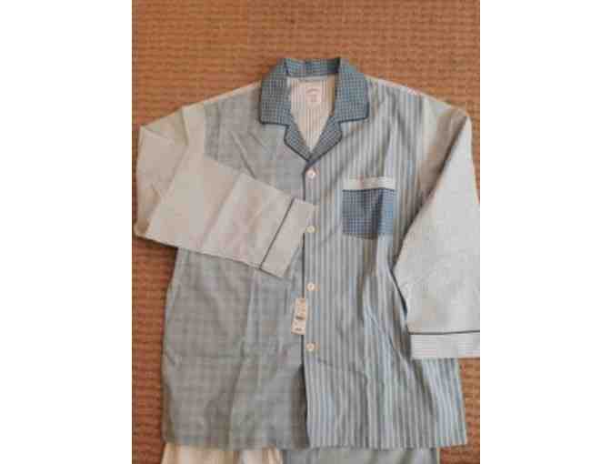 Wrinkle-resistant Broadcloth  Brooks Brother Pajamas