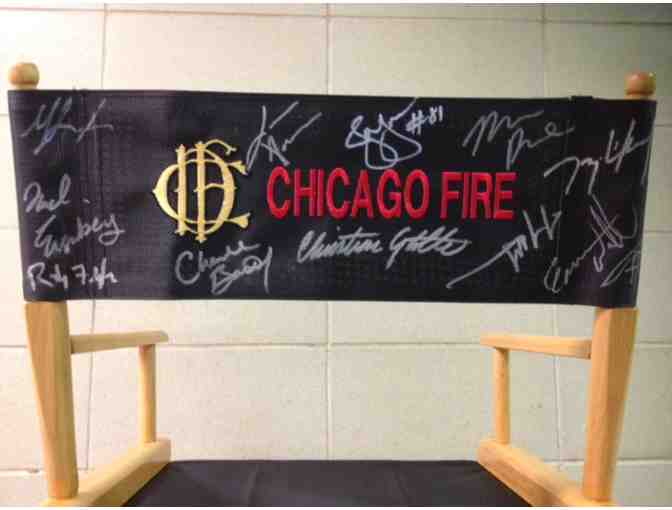 Signed 'Chicago Fire' Director's Chair from NBC