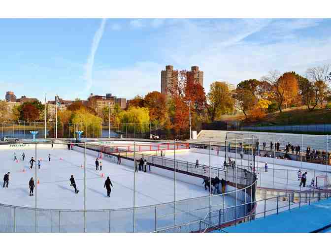 Two Adult & Two Youth Admission & Rental Tickets to Trump Lasker Rink