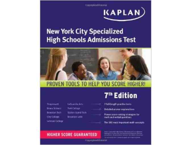 Kaplan SHSAT Free Certificate for a 12 Session Course Including All Materials