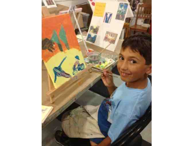 One Afternoon of Fine Art Summer Camp at Arts in Action Visual Art Program