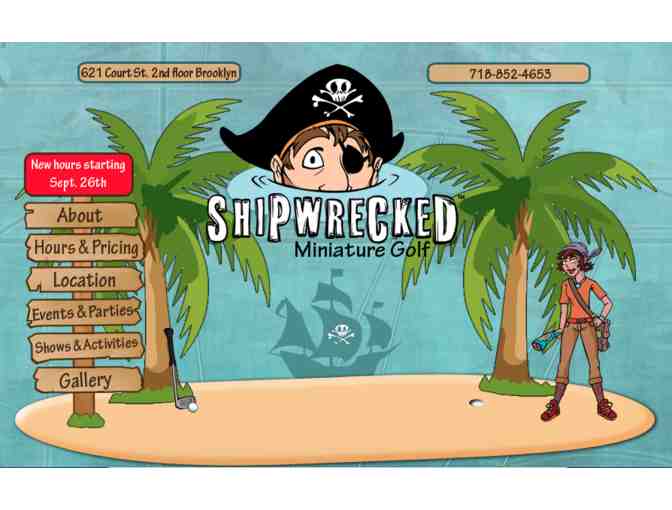 Adventure Pass for 4 at Shipwrecked Mini Golf - Photo 1