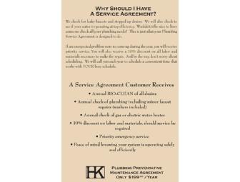 Plumbing Preventative Maintenance