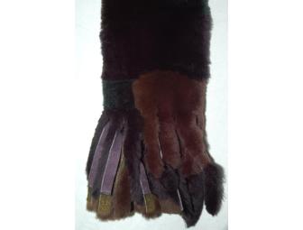 Sheared Beaver Fur Scarf