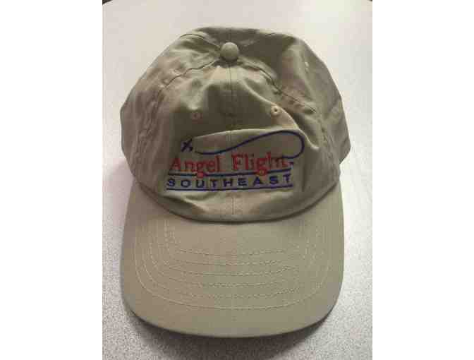 Autographed Angel Flight Southeast baseball cap from Space!