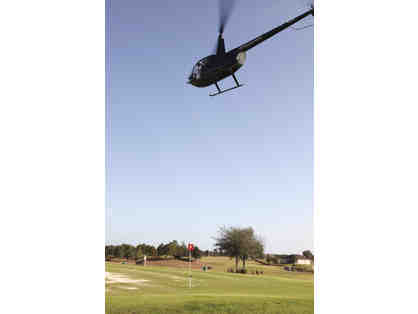Be our offical helicopter-ball dropper! Fly above the golf course and drop 1,000 balls!