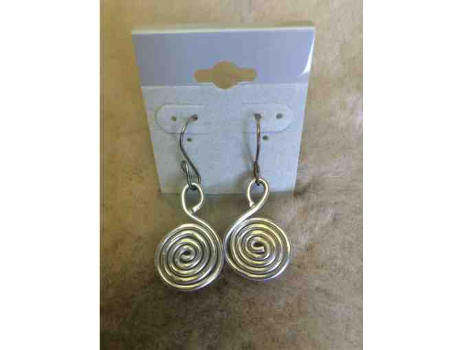 Twisted Aluminum Necklace & earrings - Orthocerus