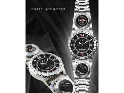 Scheyden True Aviator Steam Gauge Watch