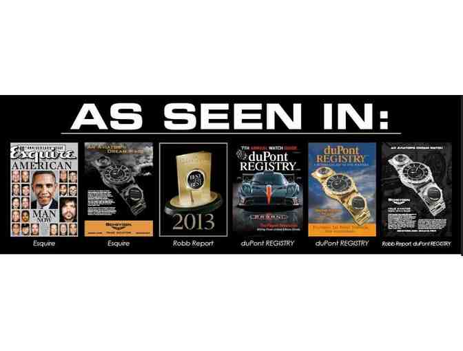 Scheyden True Aviator Steam Gauge Watch