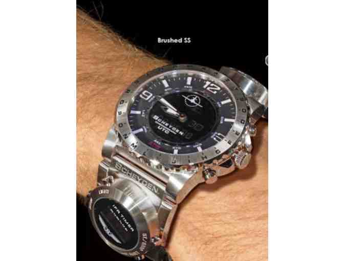 Scheyden True Aviator Steam Gauge Watch