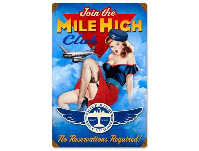 Set of (5) Metal signs from Past Time Designs