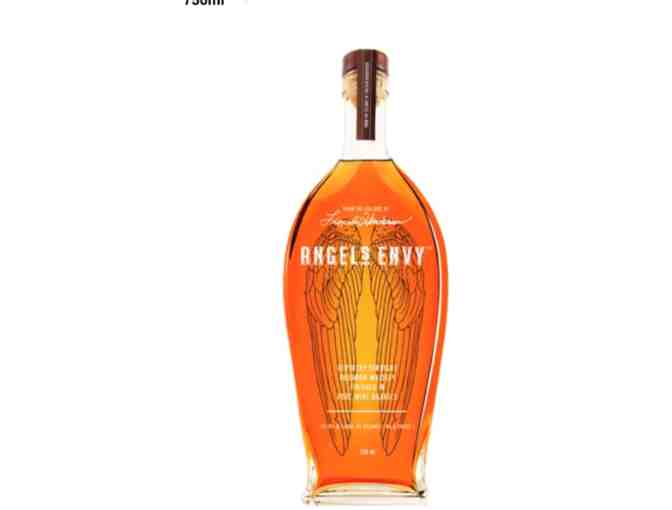 Angel's Envy Bourbon & Glasses