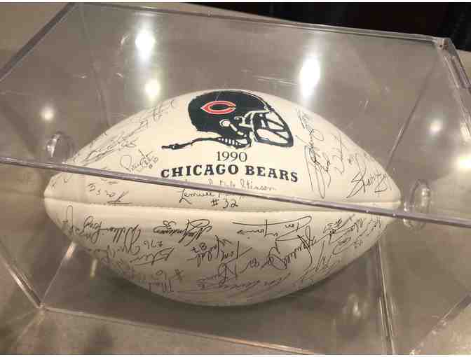 Autographed Football - Chicago Bears