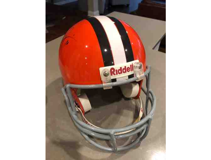 Brady Quinn Autographed Cleveland Browns Helmet