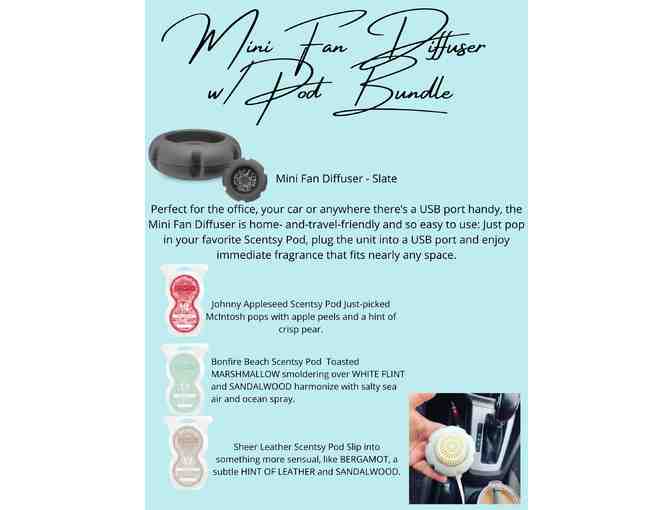 Unwind Time - Scentsy Diffuser, Pods and Starbucks Gift Card