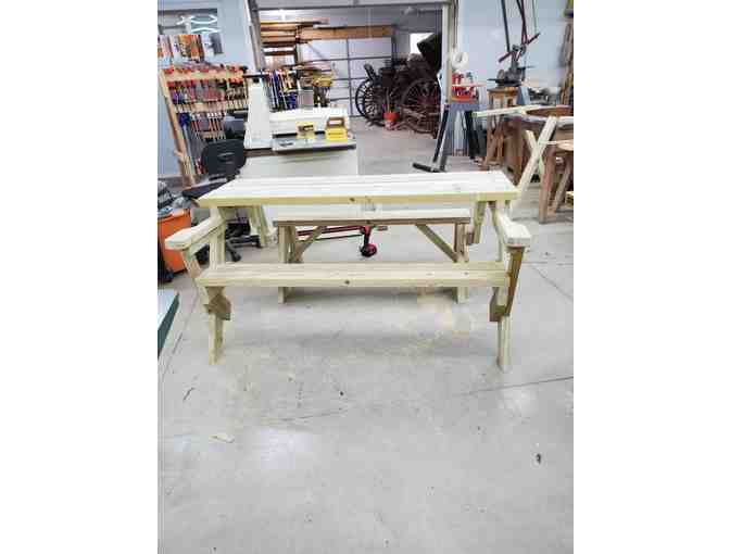 Folding Picnic Table Bench Combo