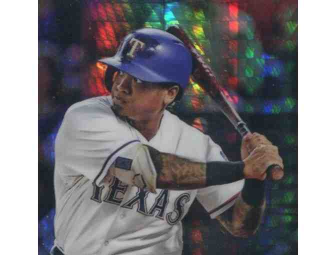 Texas Rangers Willie Calhoun Autographed Baseball Hat