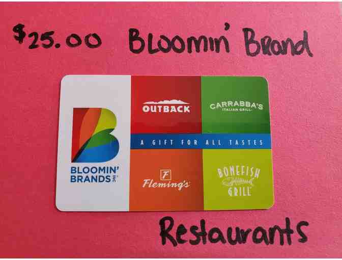 Bloomin' Brands Restaurant Gift Card - Photo 1