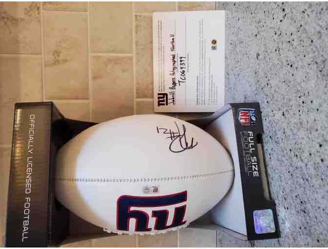 NY Giants - Jabrill Peppers Autographed Football