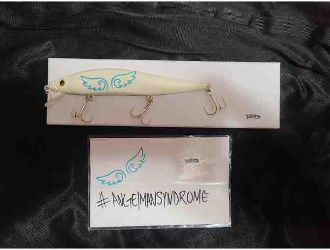 Custom Jerk Bait KMB130 Angelman Fish Lure and Jig Heads