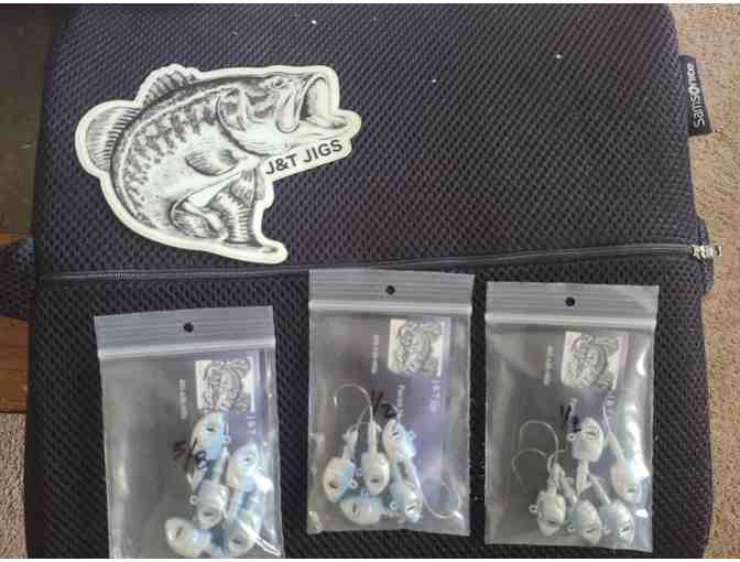 Custom Jerk Bait KMB130 Angelman Fish Lure and Jig Heads