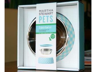 Martha Stewart 3 piece Pet Bowl Set-medium