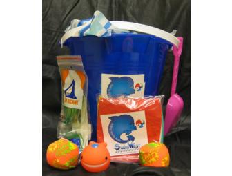 10-Punch Family Swim Pass and Toy Bucket