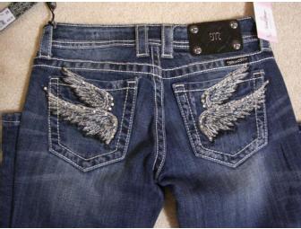 Miss Me Soaring Wings bootcut jeans
