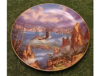 Set # 1 of 6 Plates from 'God Bless America' Series from the Danbury Mint