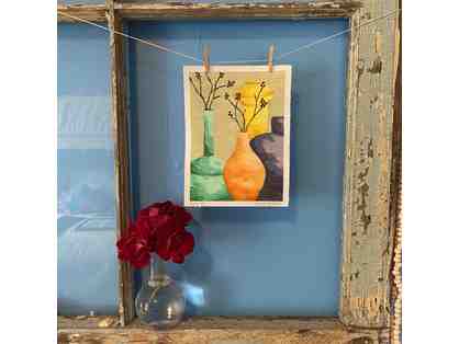 Colorful Bottle Still Life