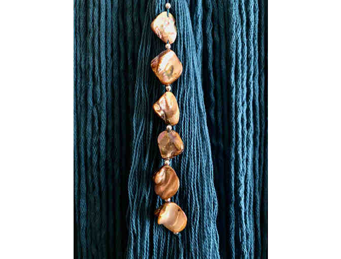 Driftwood and Shell Yarn Art Wall Hanging