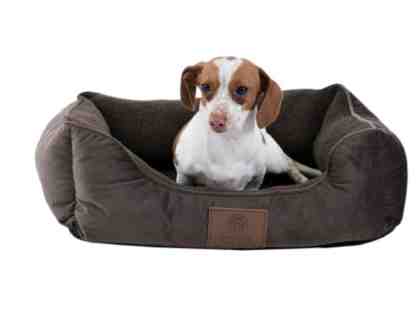 AKC Orthopedic Cuddle Pet Bed - Plush Brown